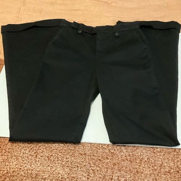J Brand Flared Puddle Cuff Ankle. High rise, brushed cotton, Size 27. So cool - Picture 8 of 13